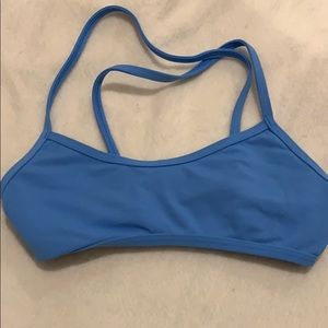Jolyn Xavier bikini top, blue purple color